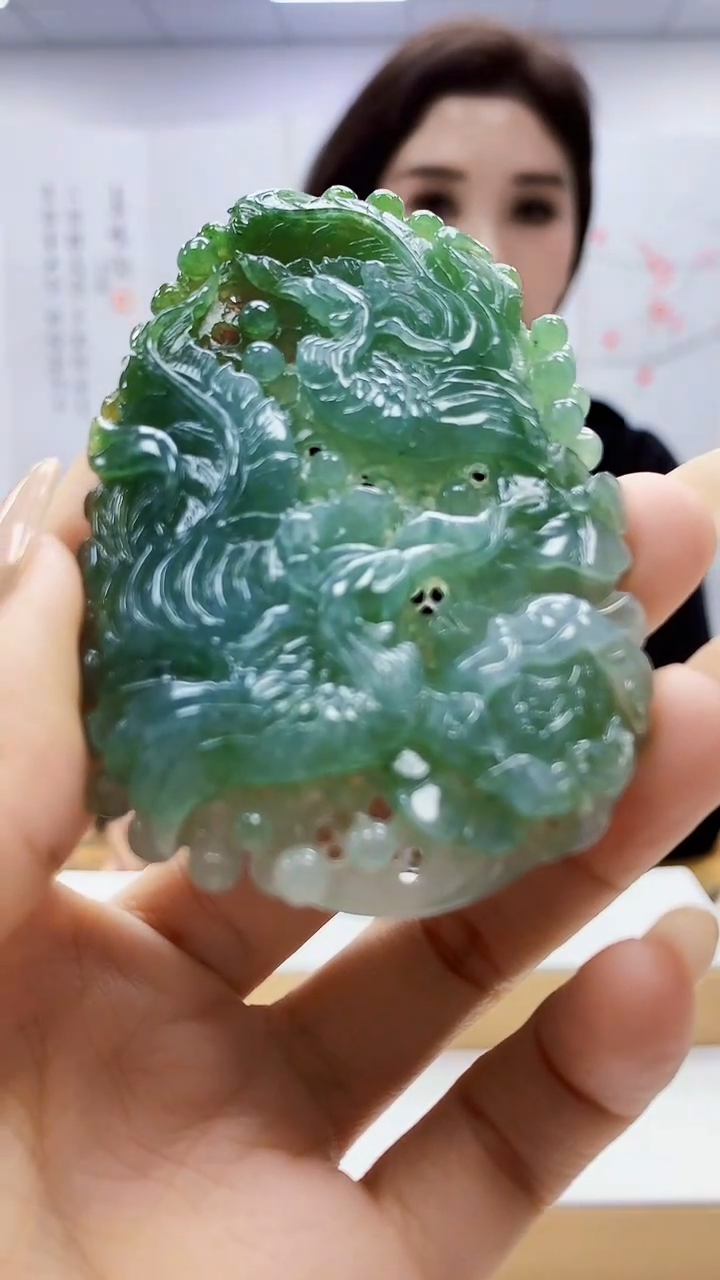 未镶嵌定制翡翠4829ty-毛货挂件145