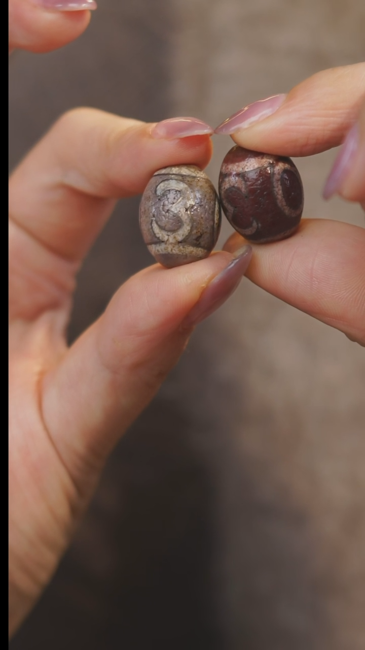 【闪购商品】玛瑙/玉髓单珠未镶嵌多样性发一