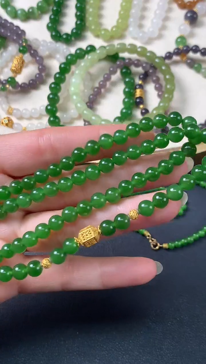 项链未镶嵌和田玉D416|3380