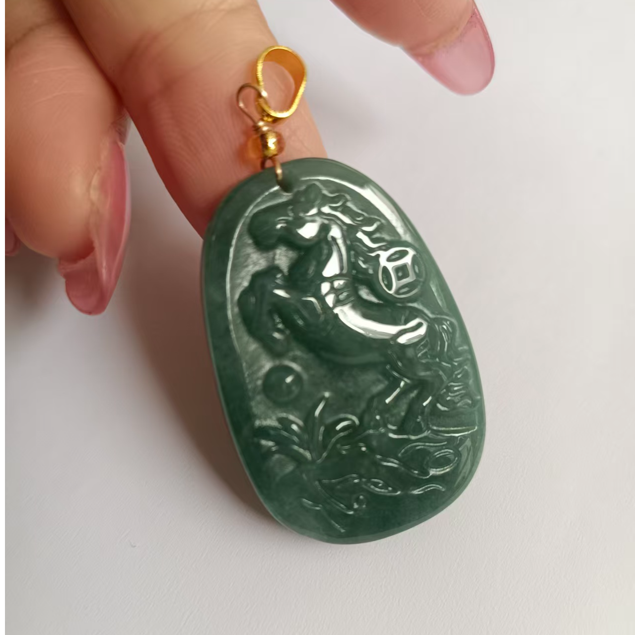 天然翡翠A货，马牌，多样性发其一