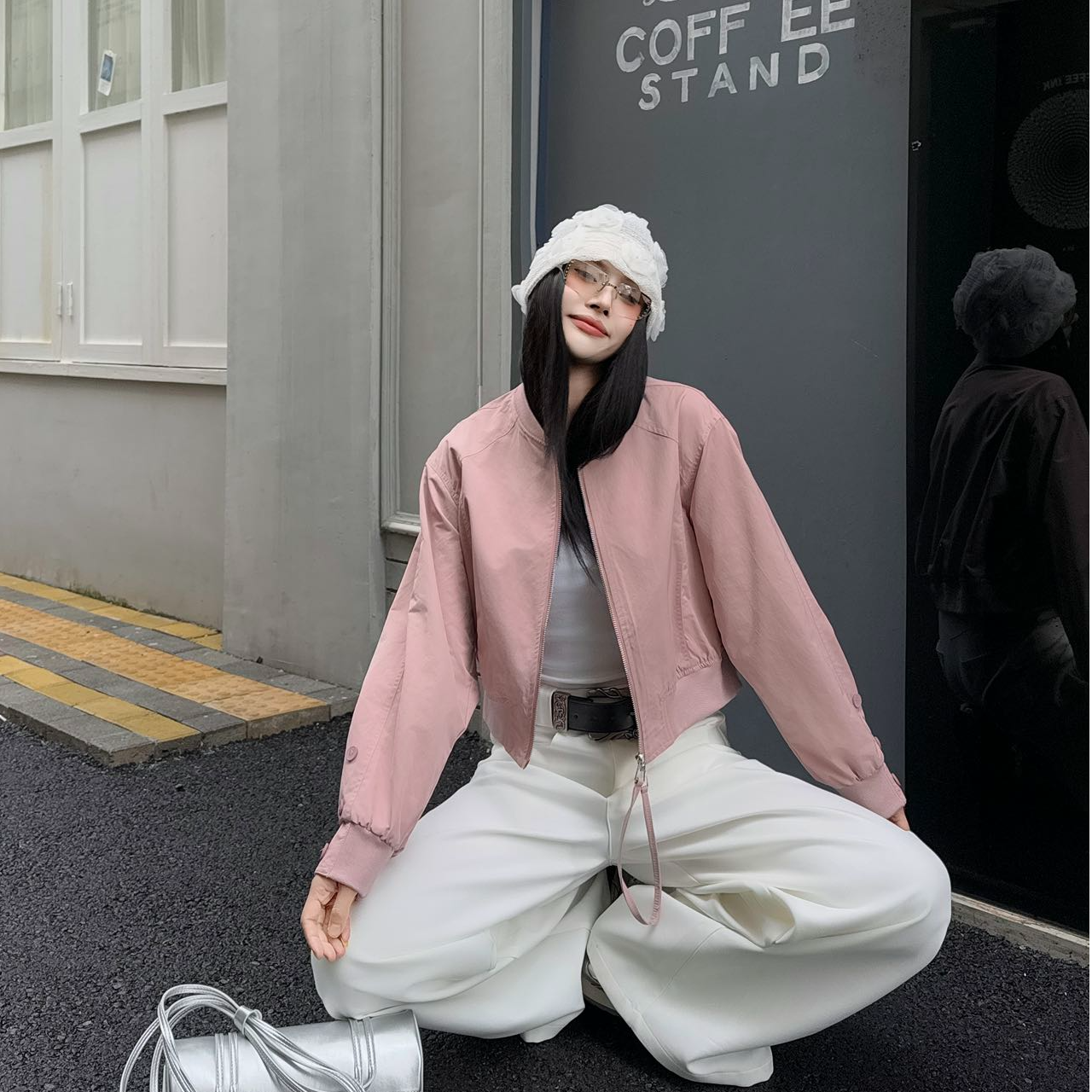 【张小张CC】休闲百搭洋气款拉链外套8832