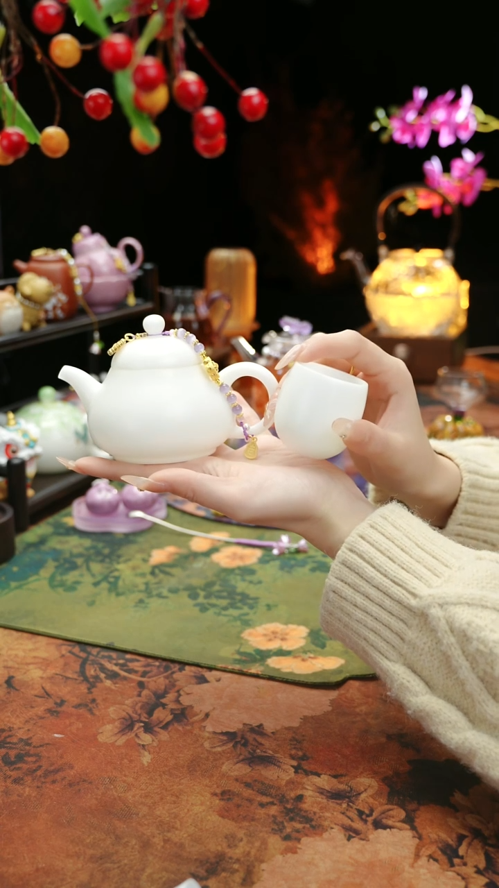 【闪购商品】秋月梨形壶+滴流+不倒杯