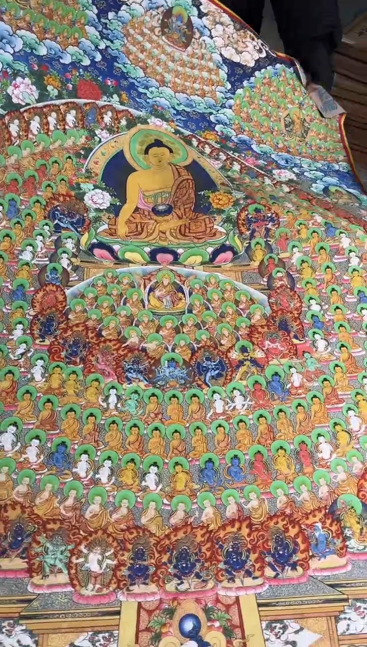 卷轴画天天的唐卡tk160