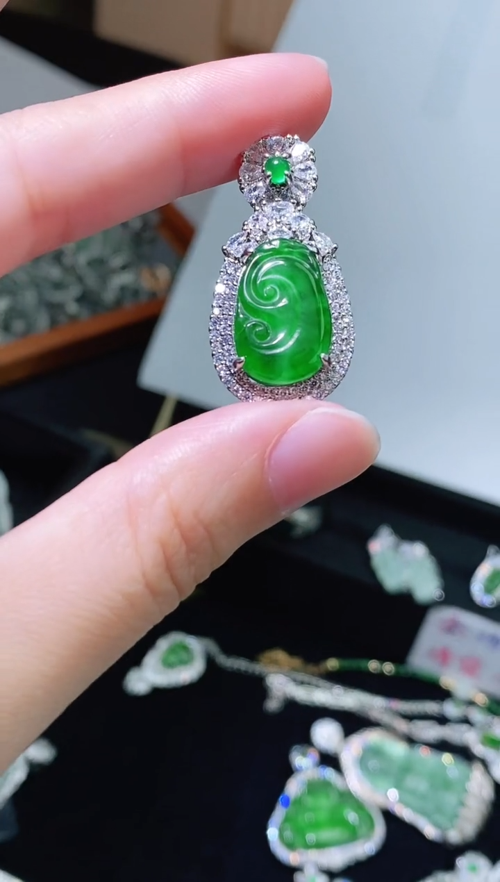 【闪购商品】翡翠颈饰未镶嵌精美翡翠-多样性只发一件Y050
