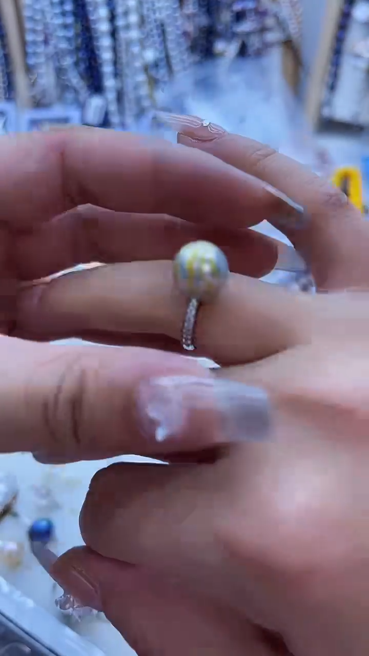 【闪购商品】淡水珍珠戒指未镶嵌685