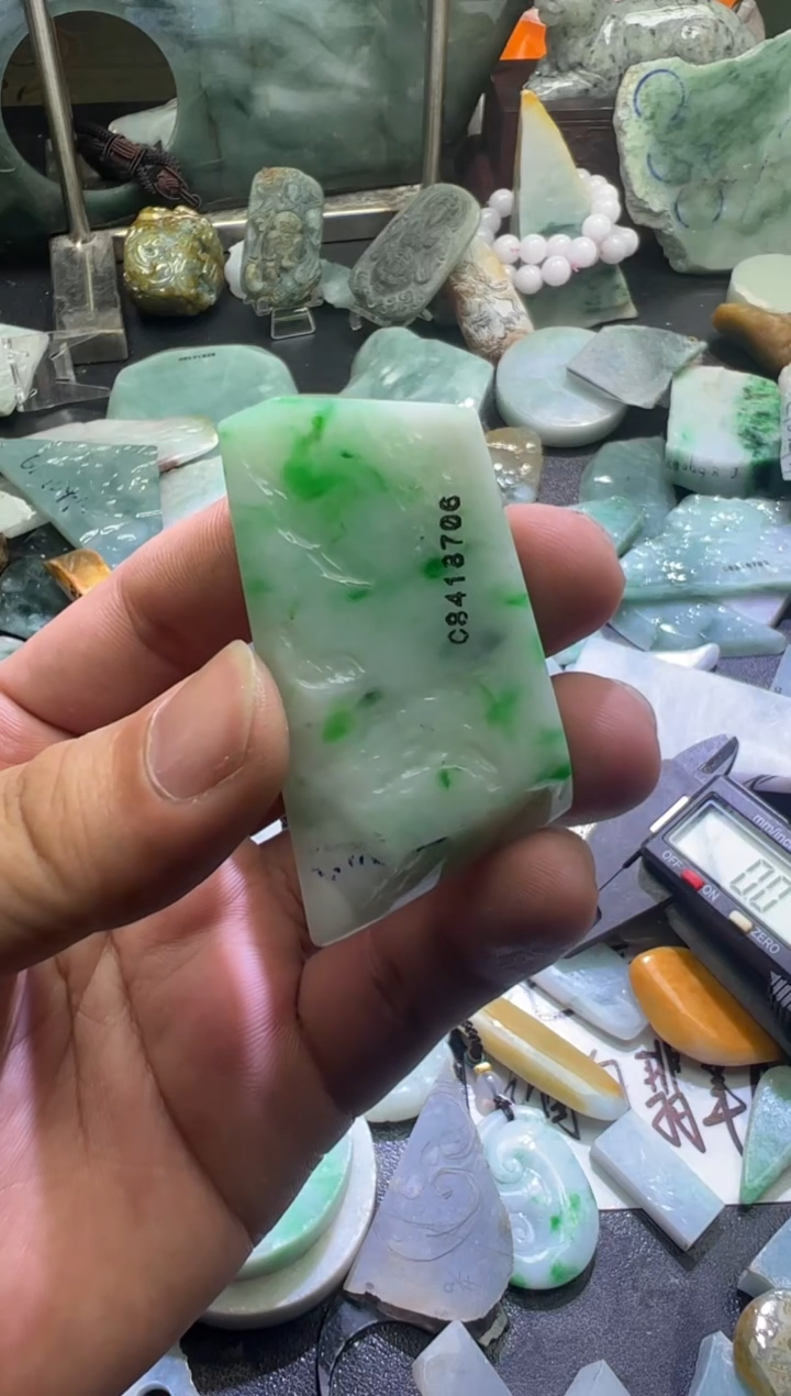 未镶嵌挂件翡翠天然缅甸翡翠A货