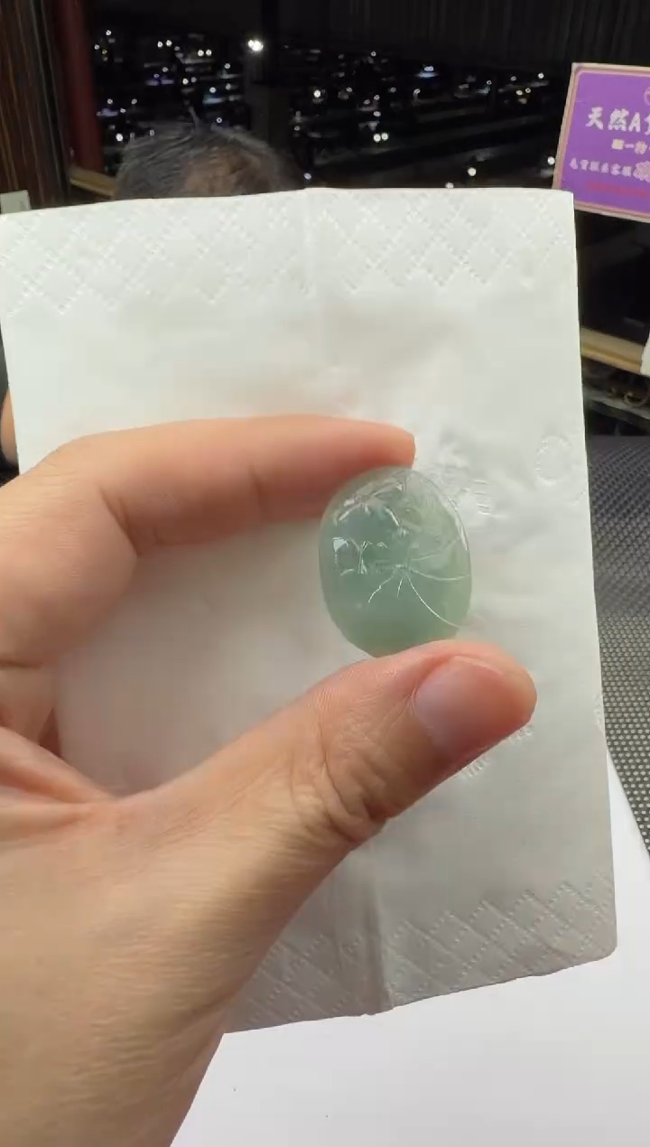 未镶嵌定制翡翠吉*--018730