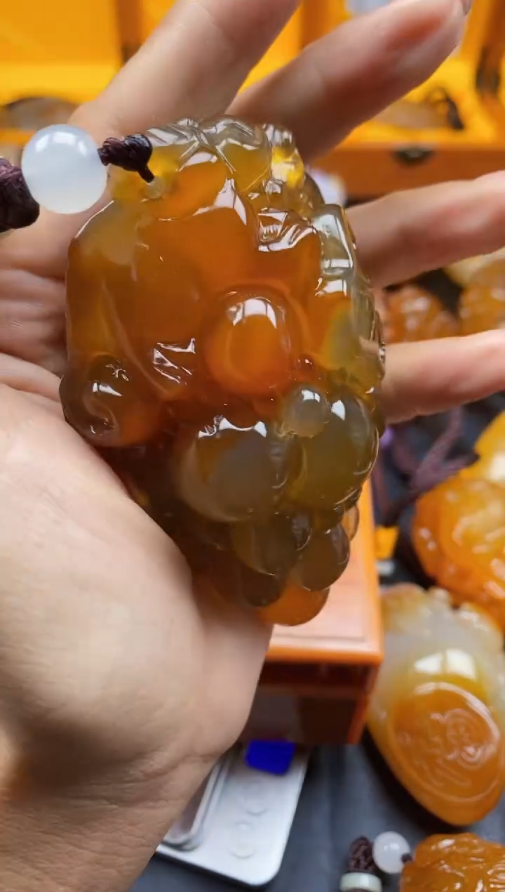 未镶嵌挂件玛瑙/玉髓?*九ll