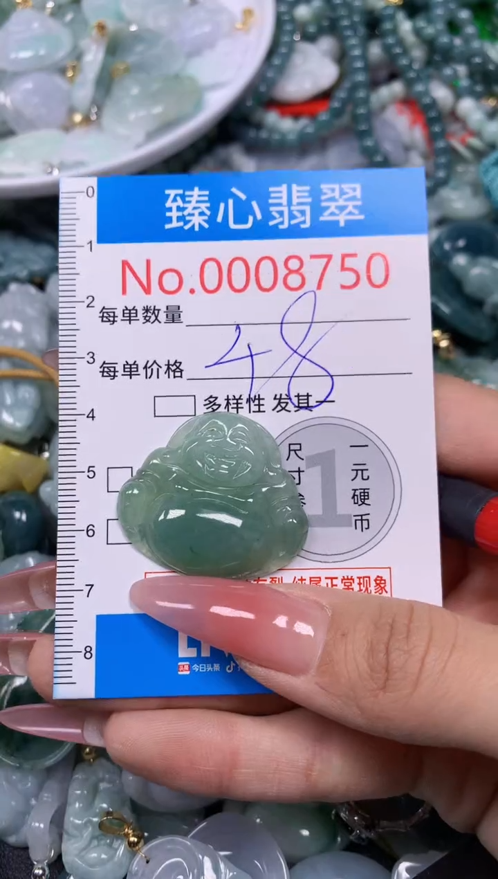 【闪购商品】翡翠颈饰未镶嵌含绳0008750