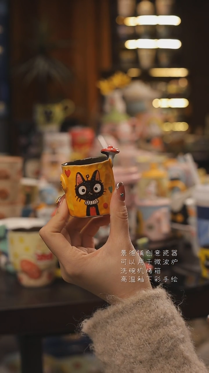 景德镇釉下彩绘设计师款式陶瓷