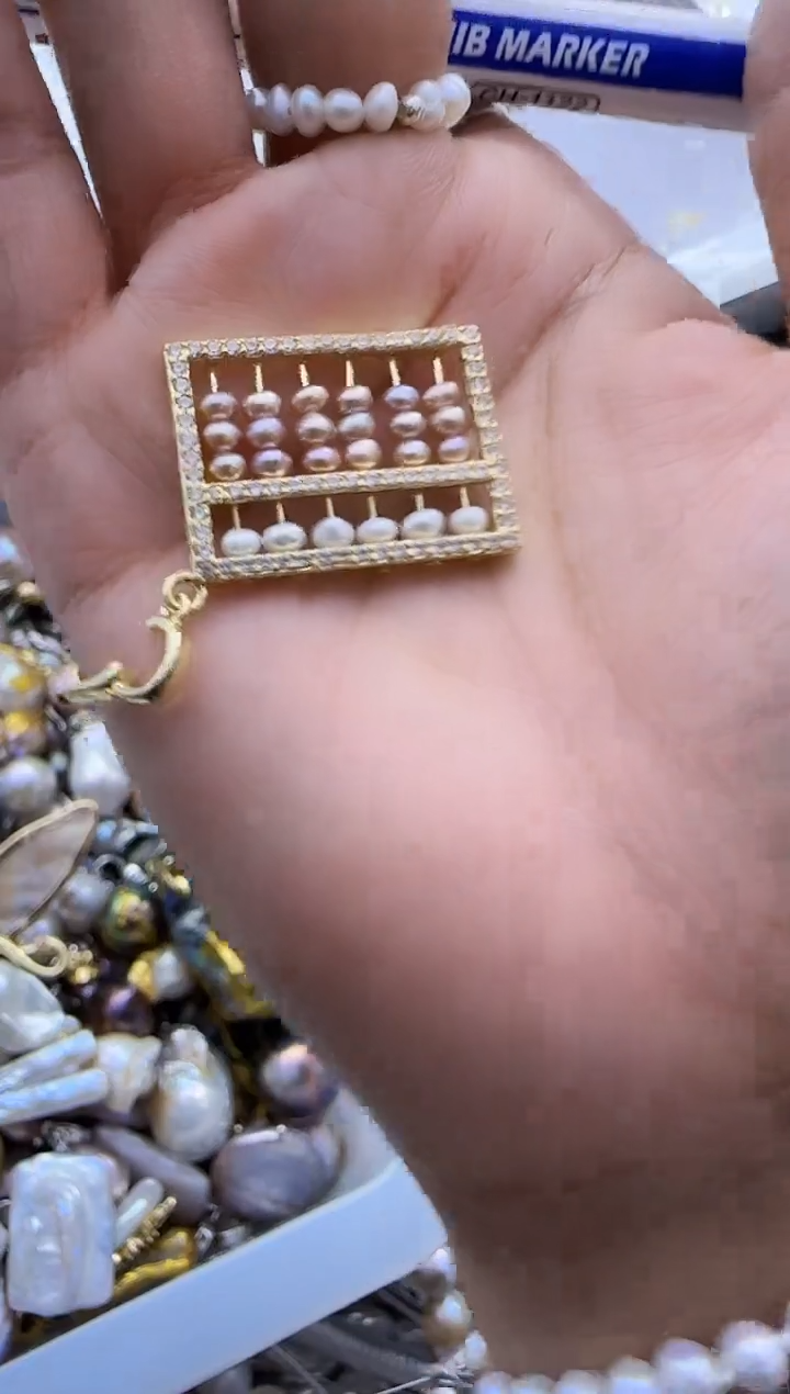 【闪购商品】淡水珍珠吊坠未镶嵌919