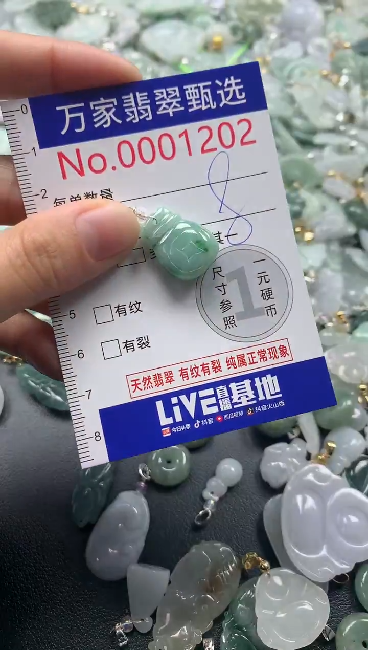 吊坠(不含链)未镶嵌翡翠1202