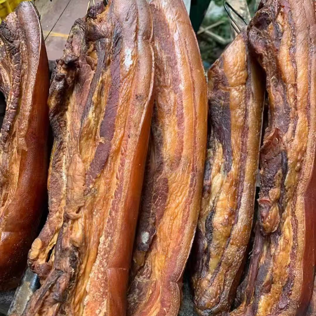 传统工艺柴火烟熏风味腊肉口感咸香腊味浓郁直播改价一物一拍