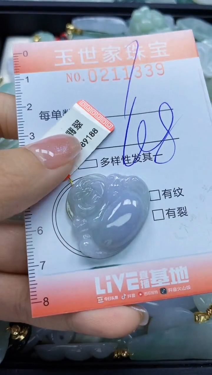 【闪购商品】翡翠颈饰未镶嵌闪购0211339