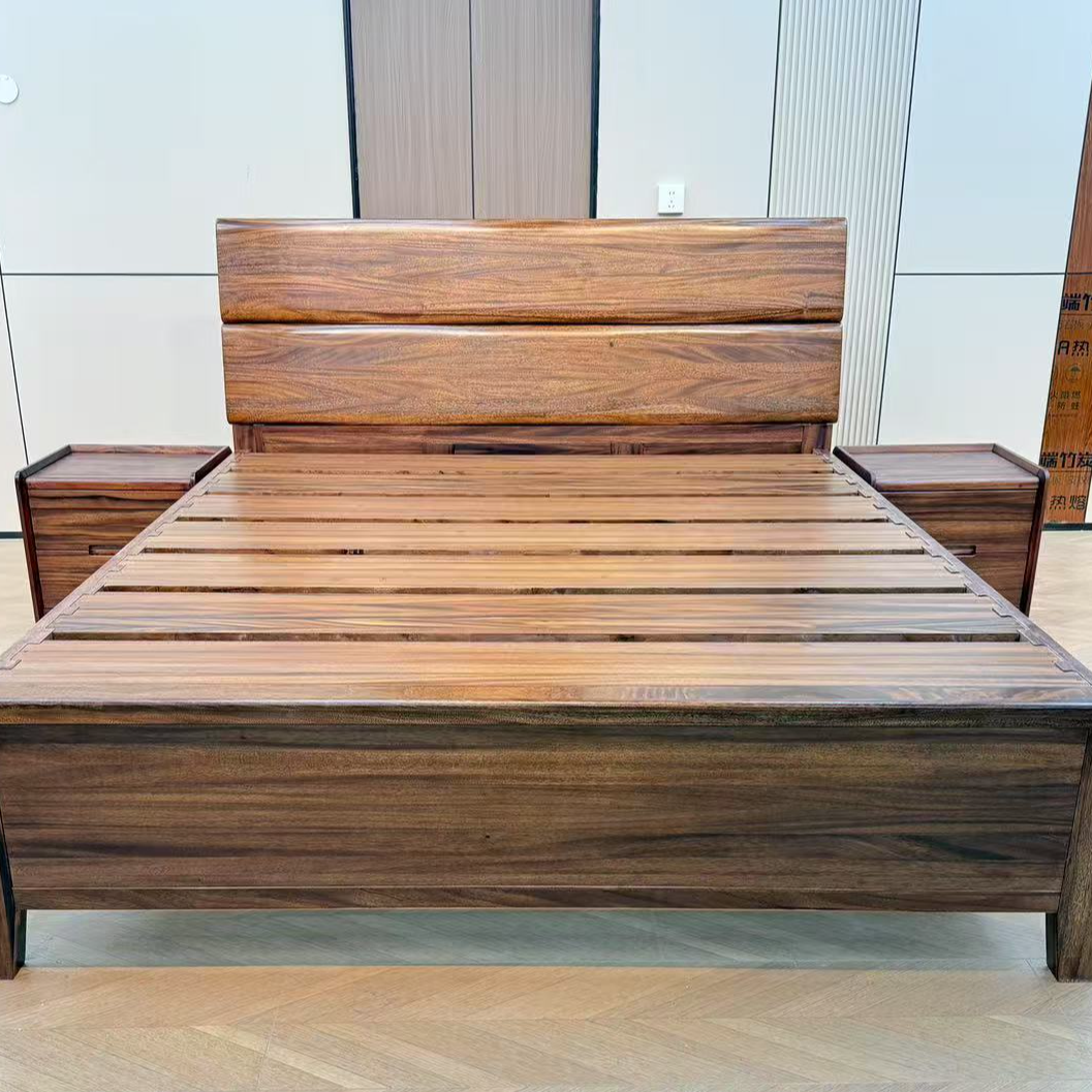 实木床实木家具卧室家具卧室床大床1.8米婚床主卧床双人床大床