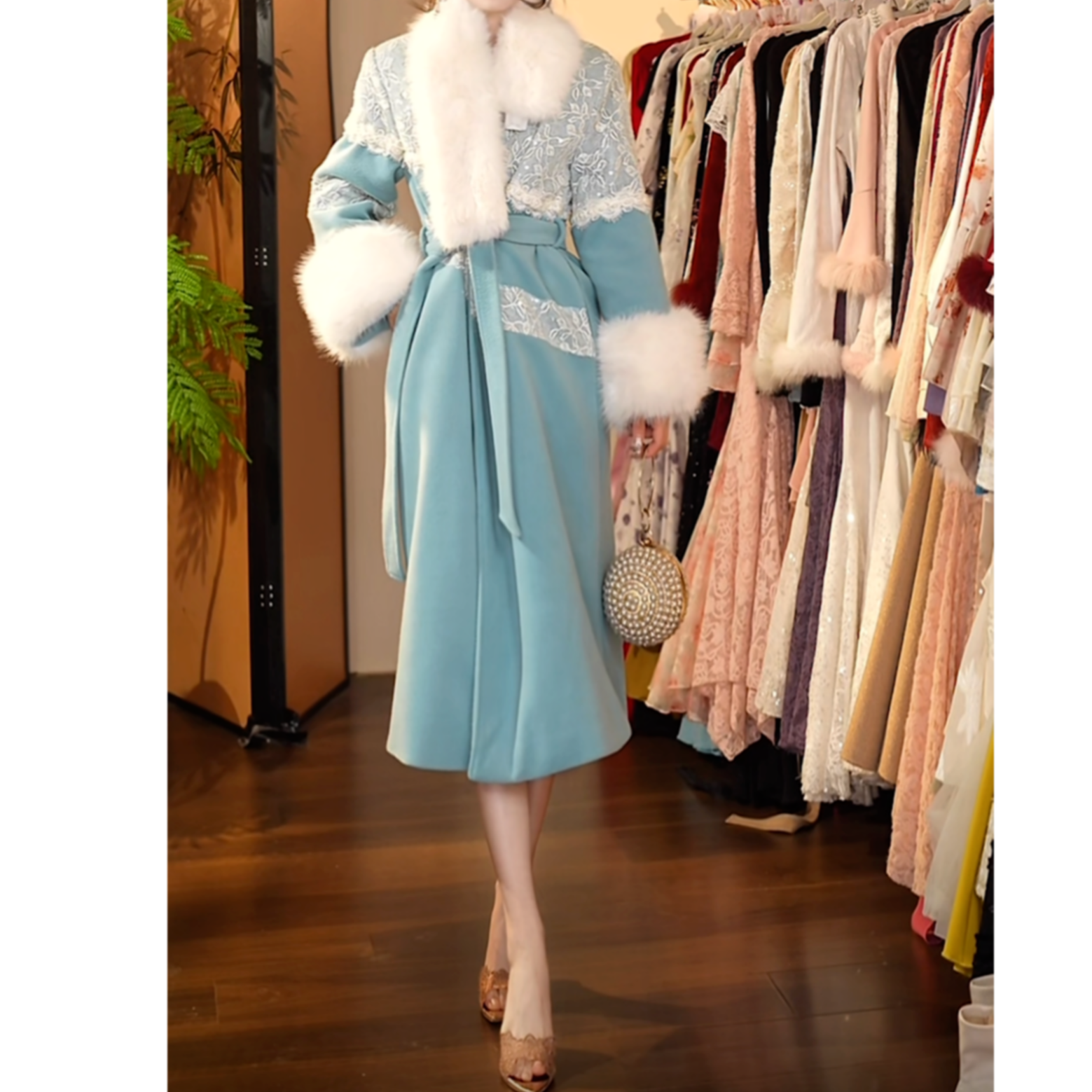 【七姐原创】-1001水色胭脂X781B外套