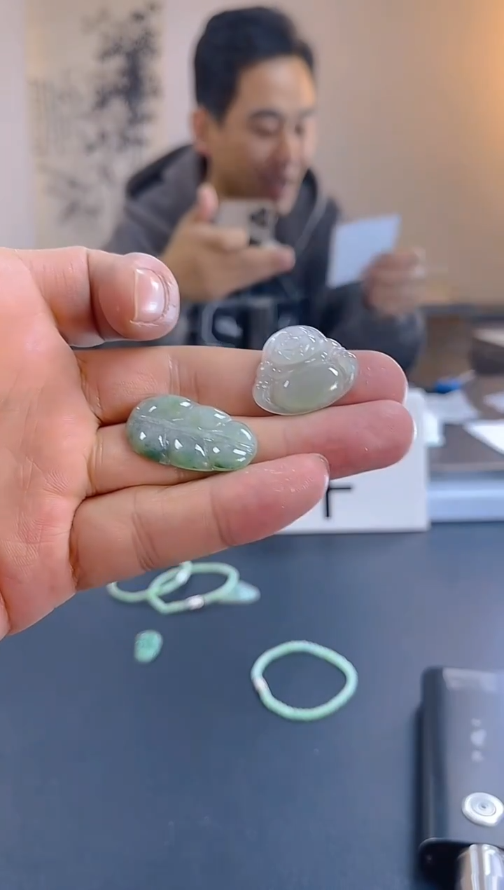 颈饰未镶嵌翡翠纯天然缅甸翡翠A货 15