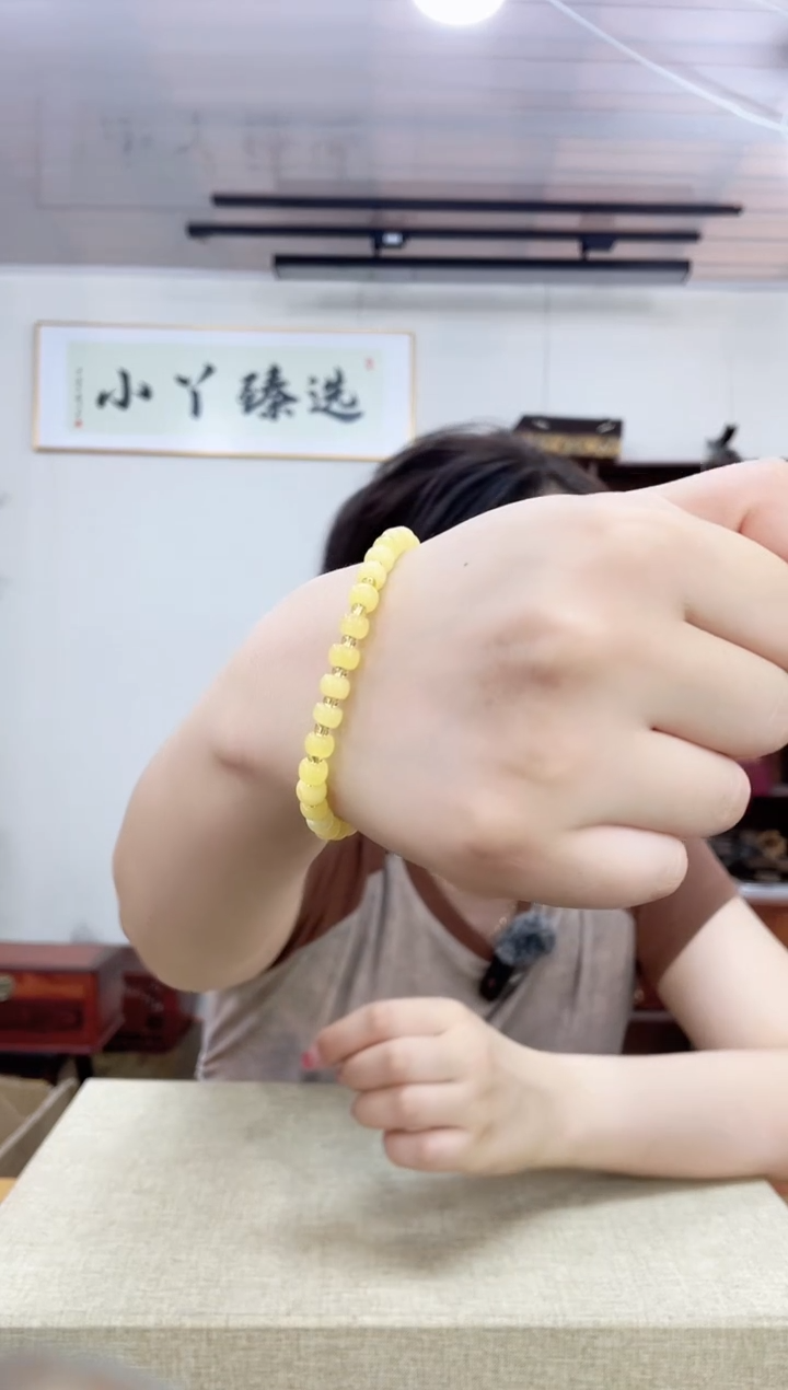 乌木类端景台736鹅蜜拉单圈串木木木