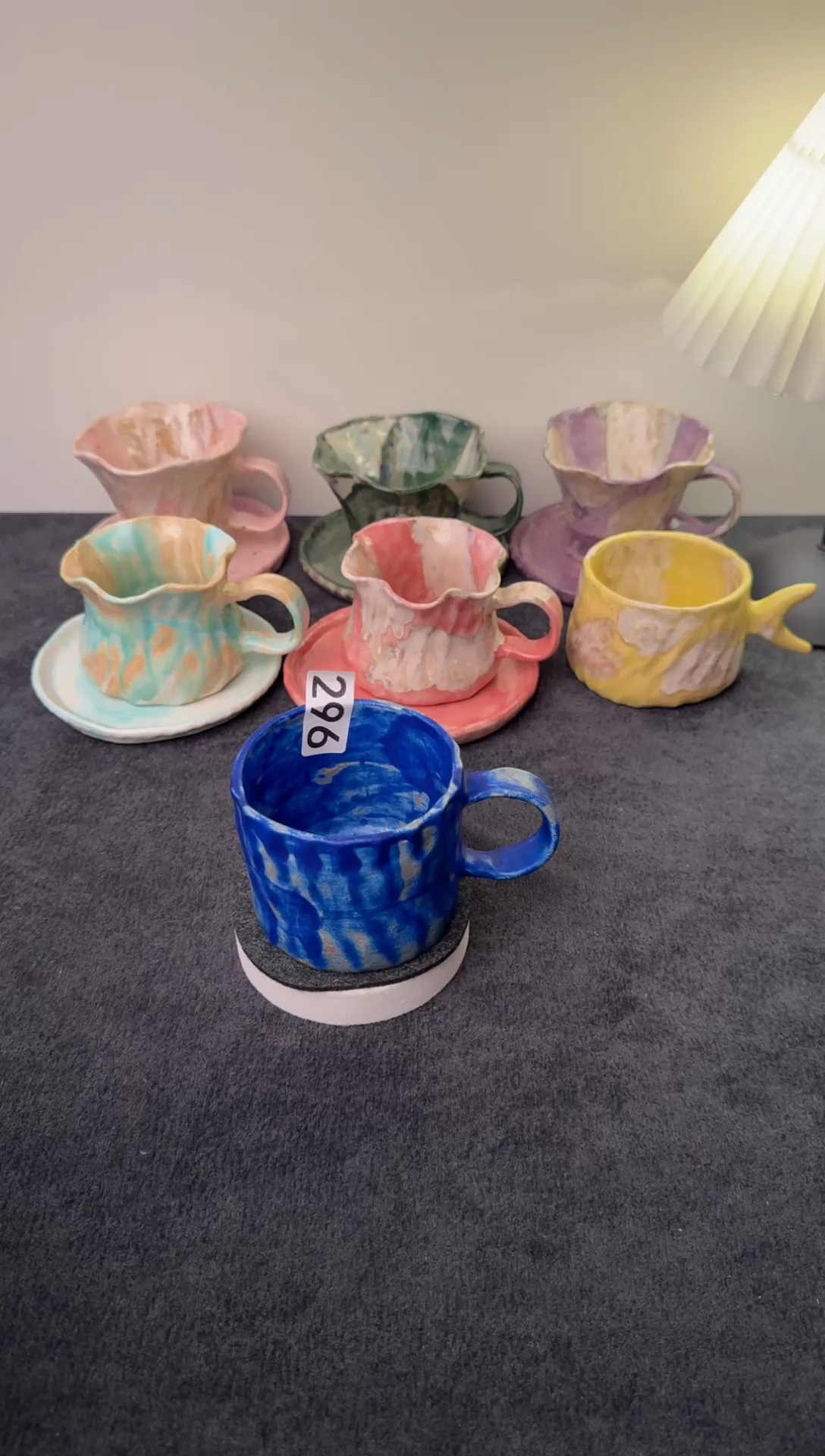 杯子296景德镇颜色釉杯杯