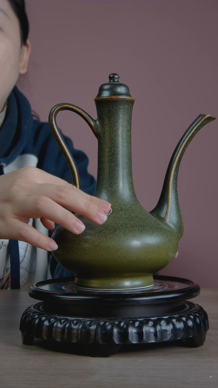 景韵堂仿清茶叶末釉