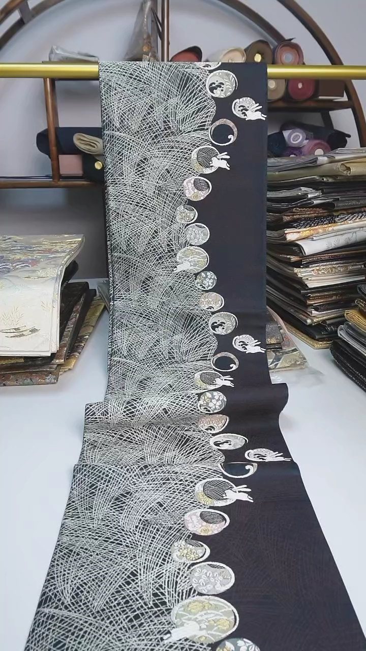 【闪购商品】织绣71西阵织六通兔子