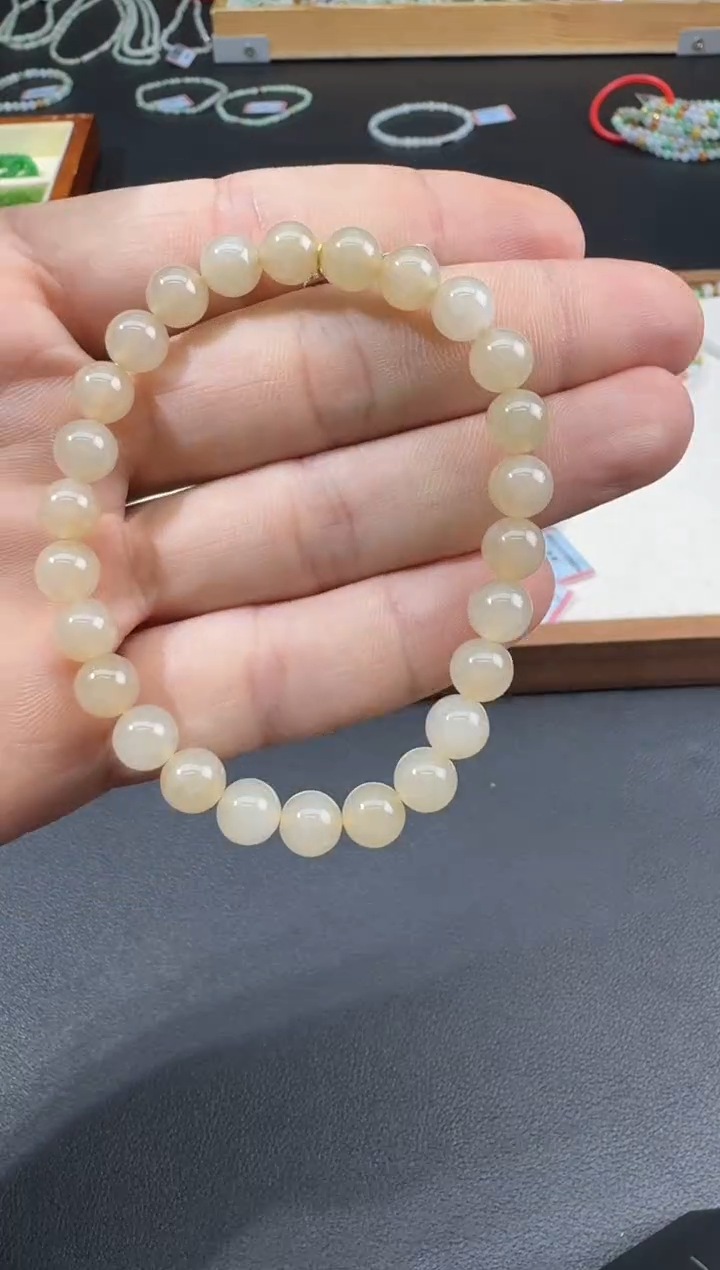 未镶嵌手串翡翠S0923-S1680-336