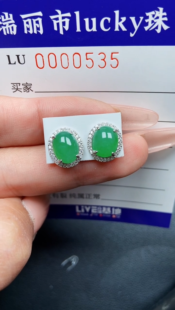 【闪购商品】翡翠颈饰银S925镶嵌05335