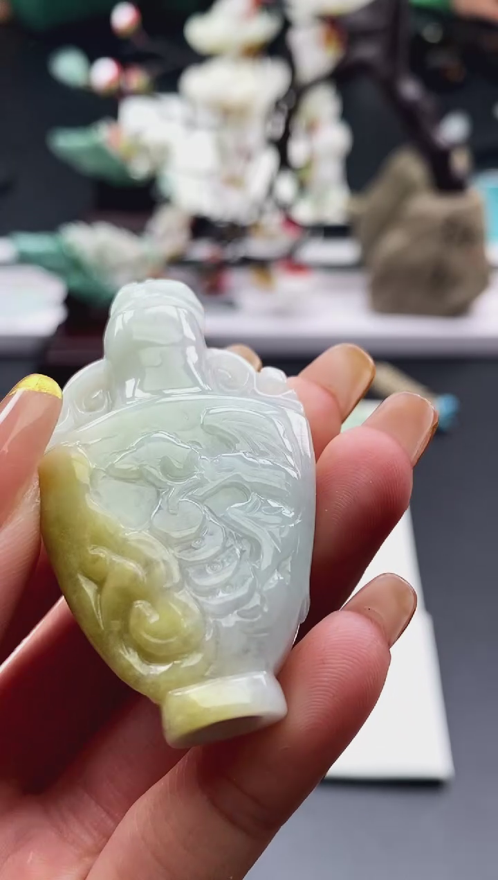 【闪购商品】翡翠颈饰未镶嵌天然缅甸A货翡翠