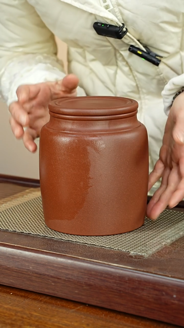 宜兴原矿紫砂茶叶罐