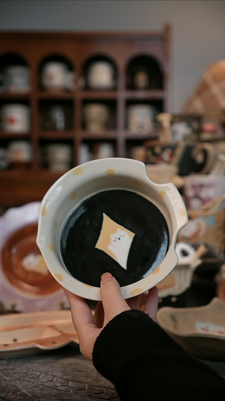 可爱川谷原创陶瓷12.23直播正品