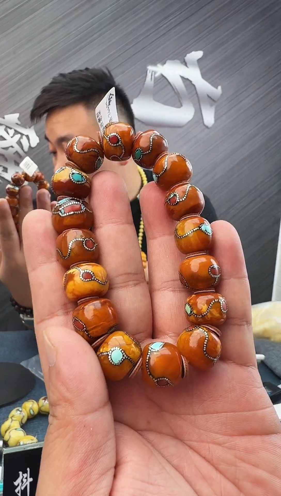 蜜蜡未镶嵌珠宝奇石假一罚十43，多样性发其一