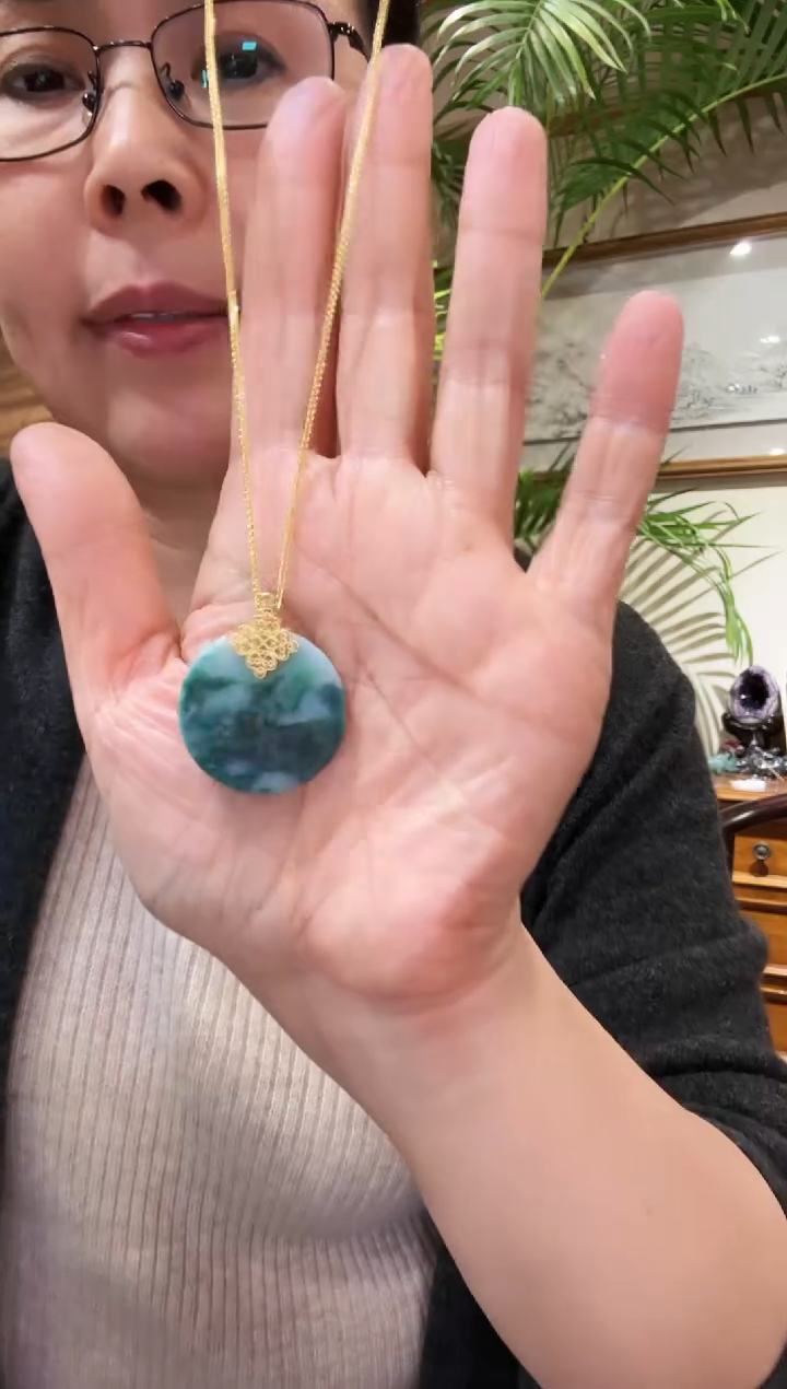 【闪购商品】翡翠颈饰未镶嵌国风