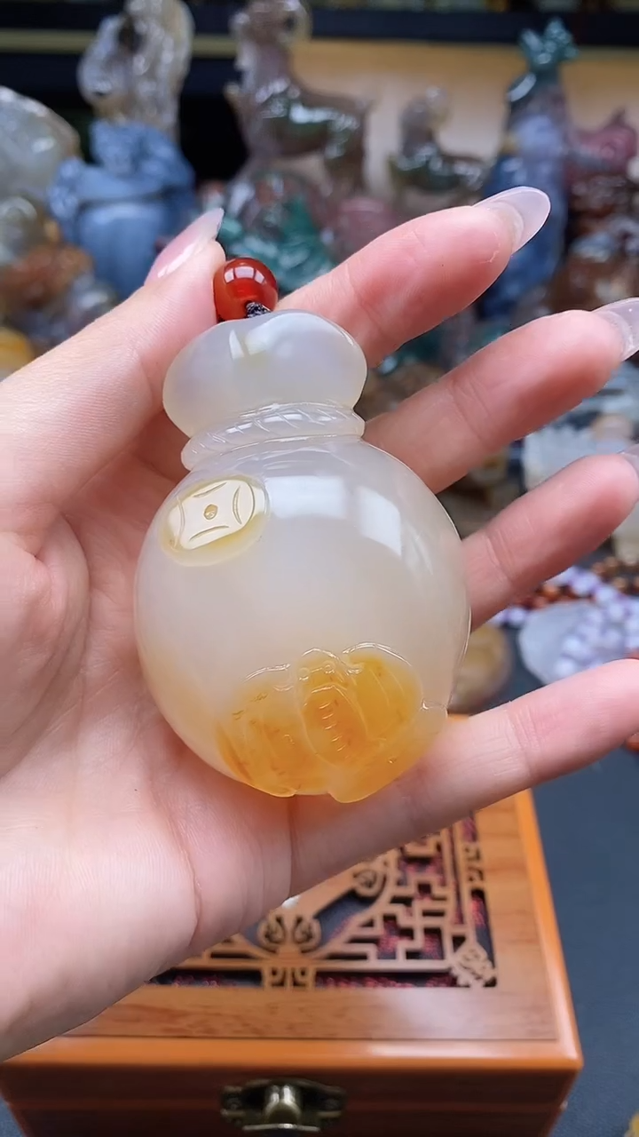 【闪购商品】玛瑙/玉髓颈饰未镶嵌dd