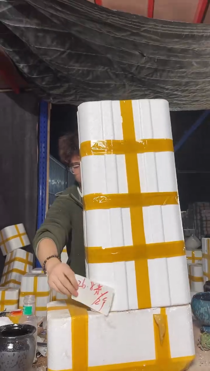 紫砂花盆宜兴紫砂粗陶花盆26.8/41