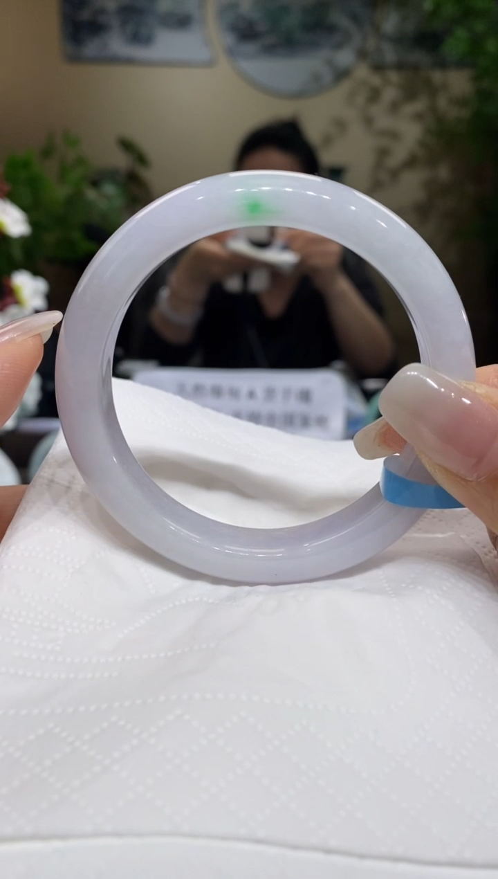 翡翠未镶嵌手镯翡翠55-56