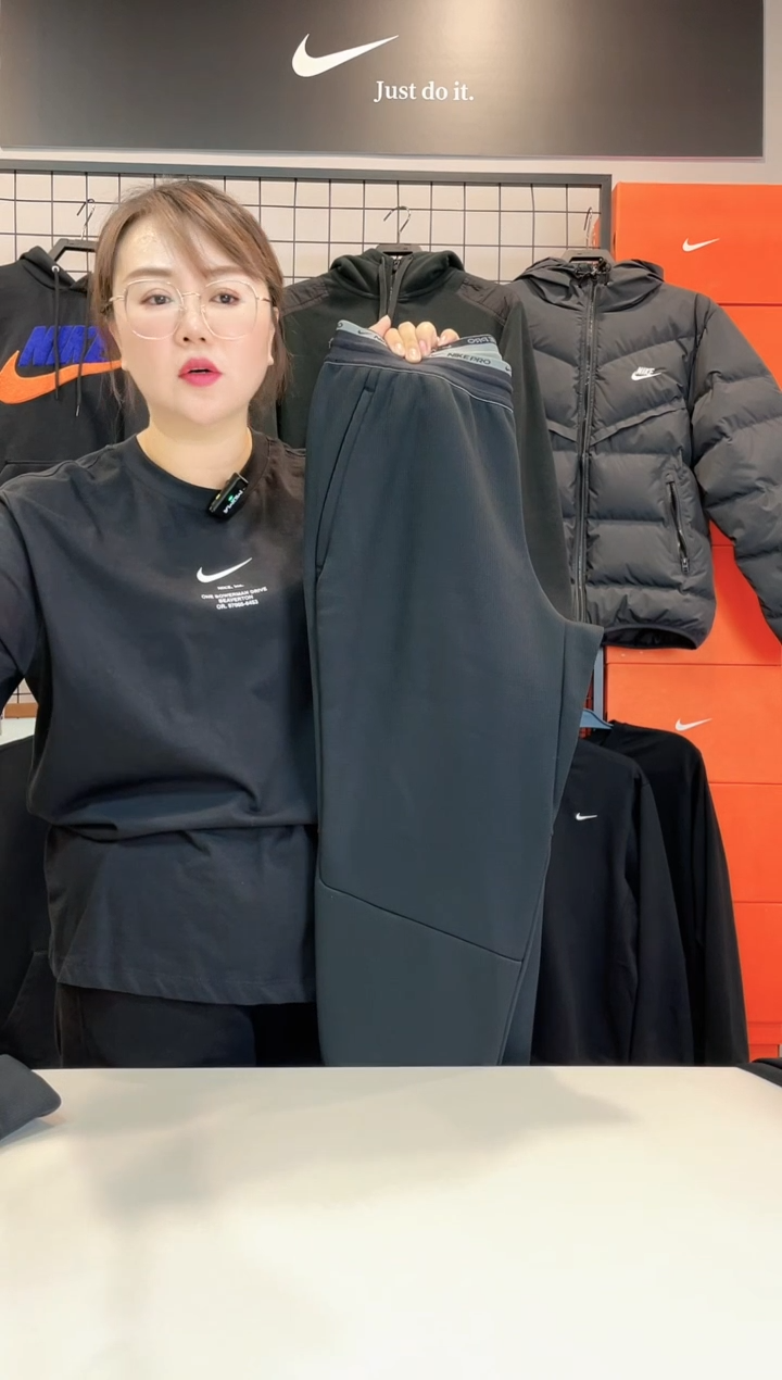 2123 华夫格子长裤M码110-130斤 不退换