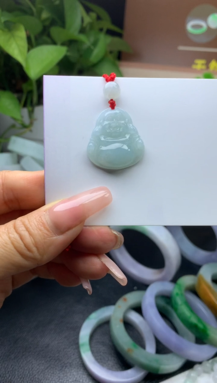 【闪购商品】翡翠颈饰未镶嵌佛公