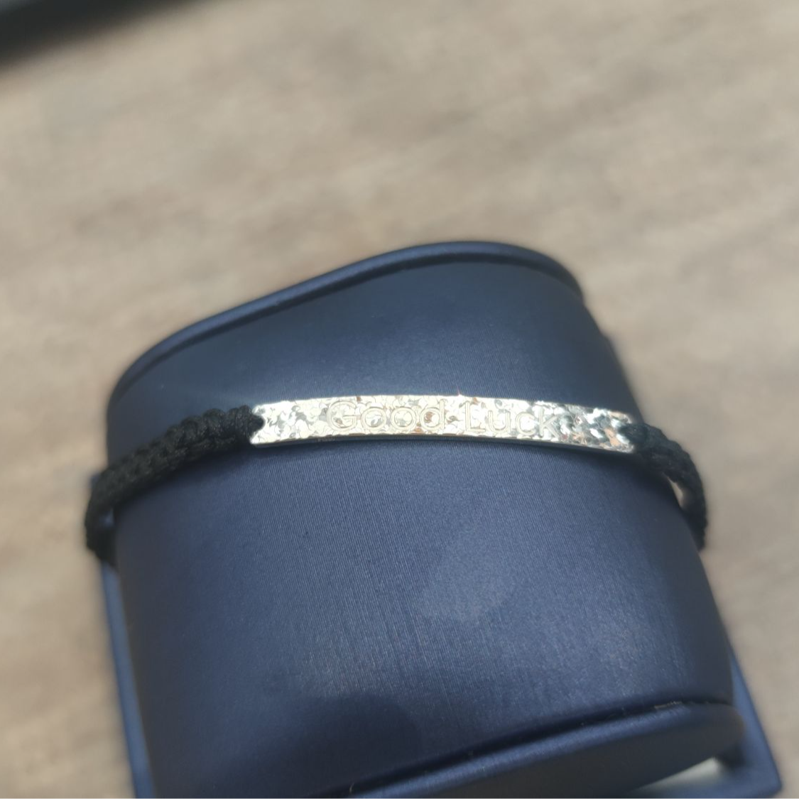 PT990铂金手链黑绳款CV1554