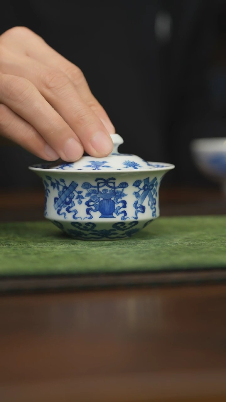 【闪购商品】杯柴窑青花破价福利