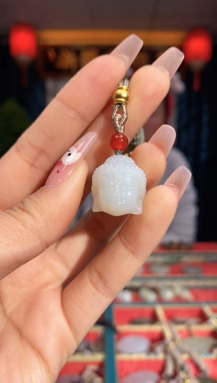 【闪购商品】和田玉颈饰未镶嵌佛头