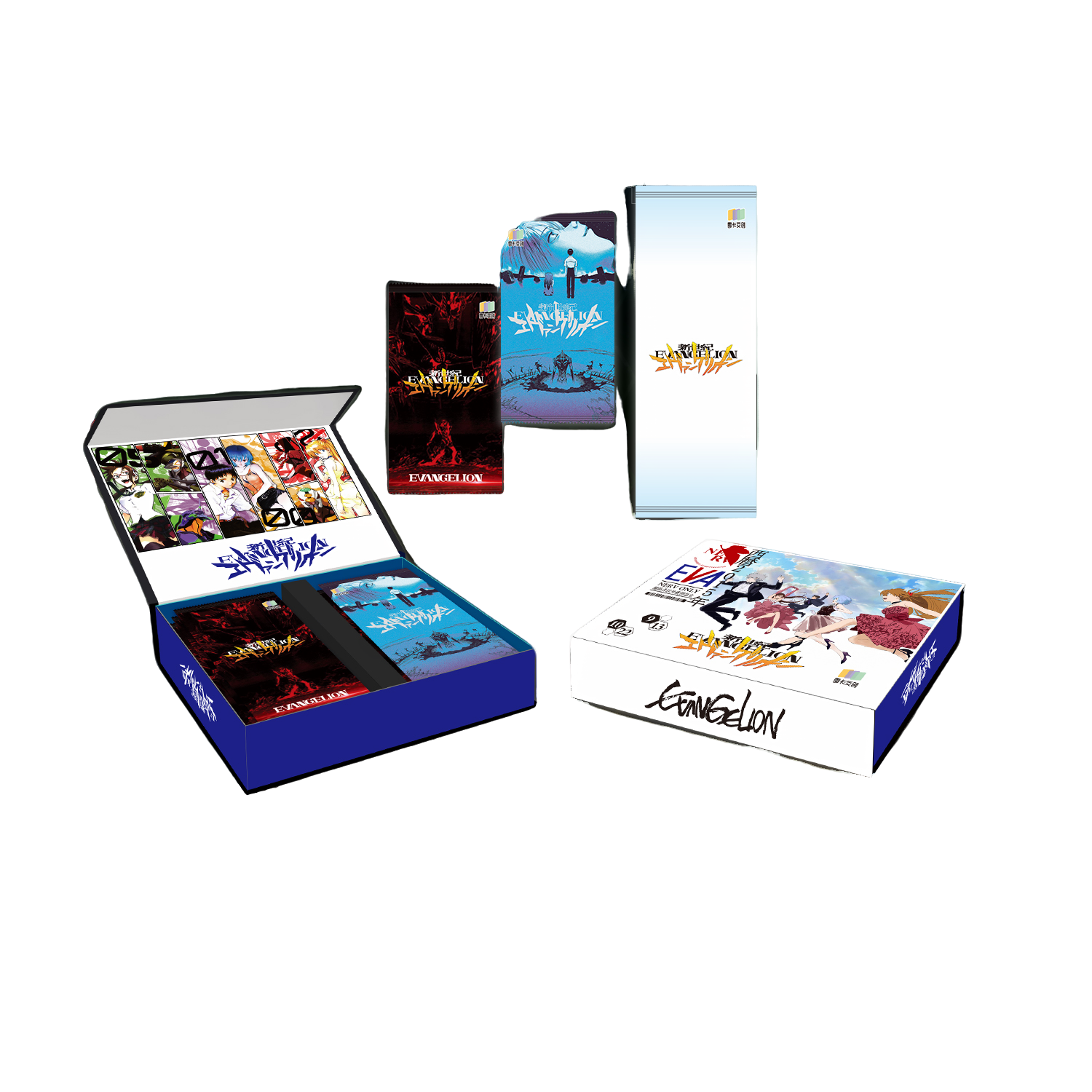 【拆盒/叠叠】零卡《EVA》二创 收藏卡牌 懒懒代拆