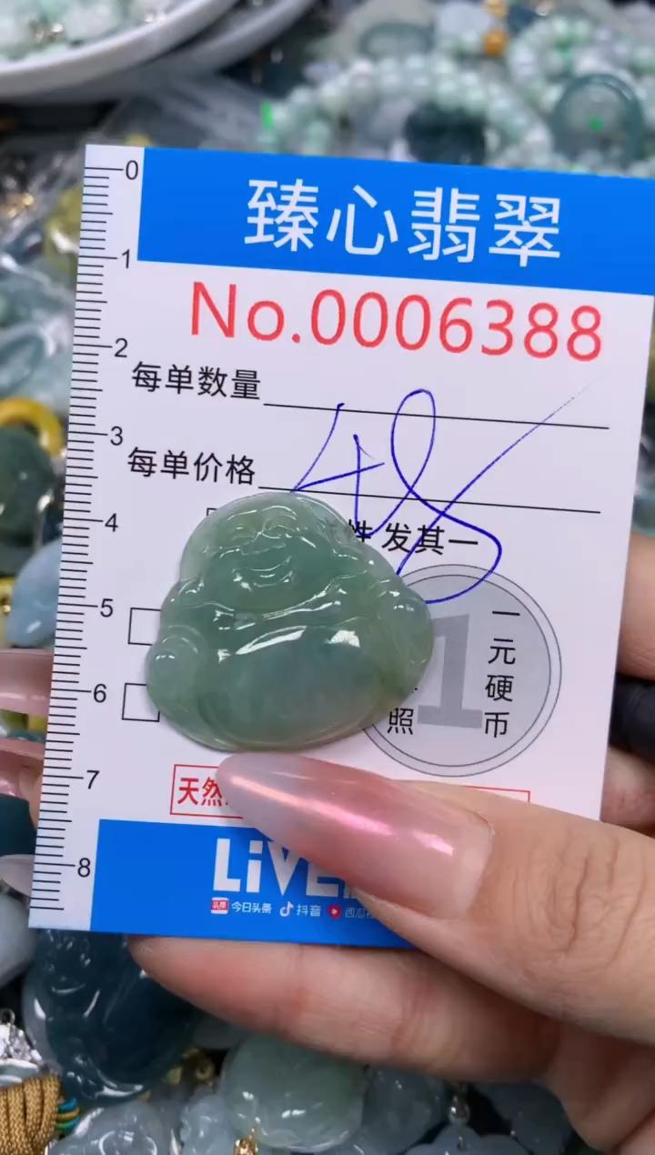 【闪购商品】翡翠颈饰未镶嵌含绳0006388