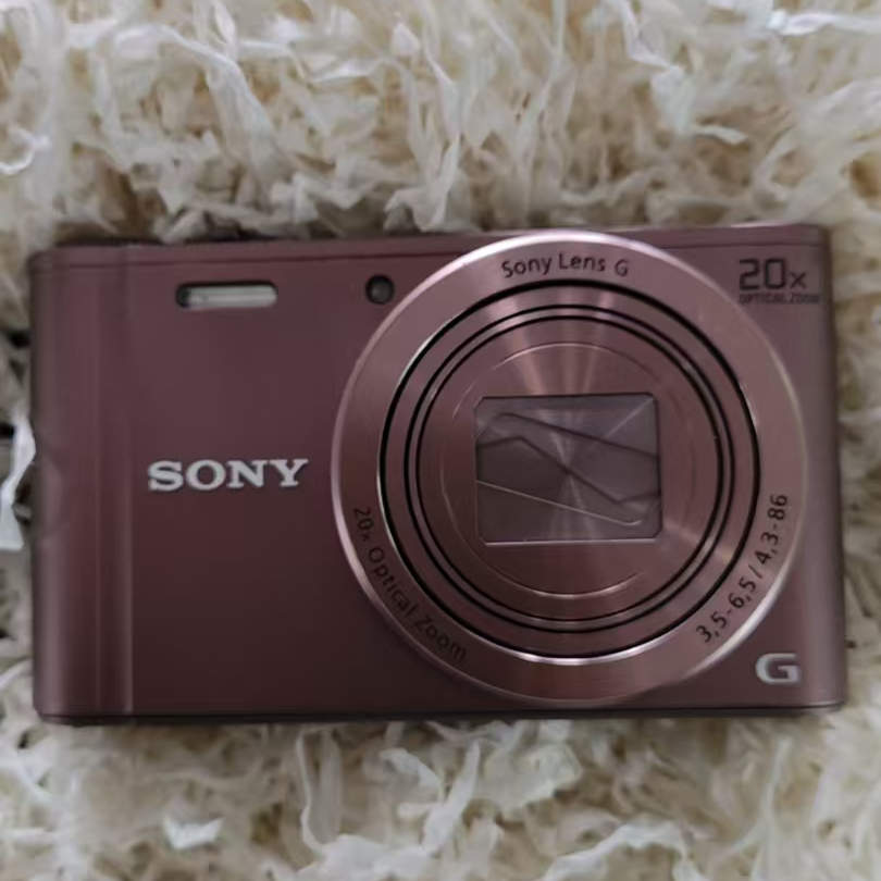 99新 Sony/索尼 WX300棕色长焦机20倍变焦1800万像素