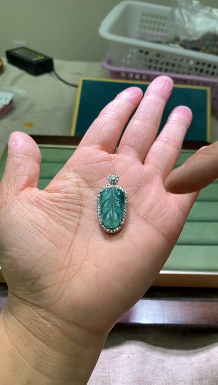 【闪购商品】翡翠颈饰银S925镶嵌多样性发一件447
