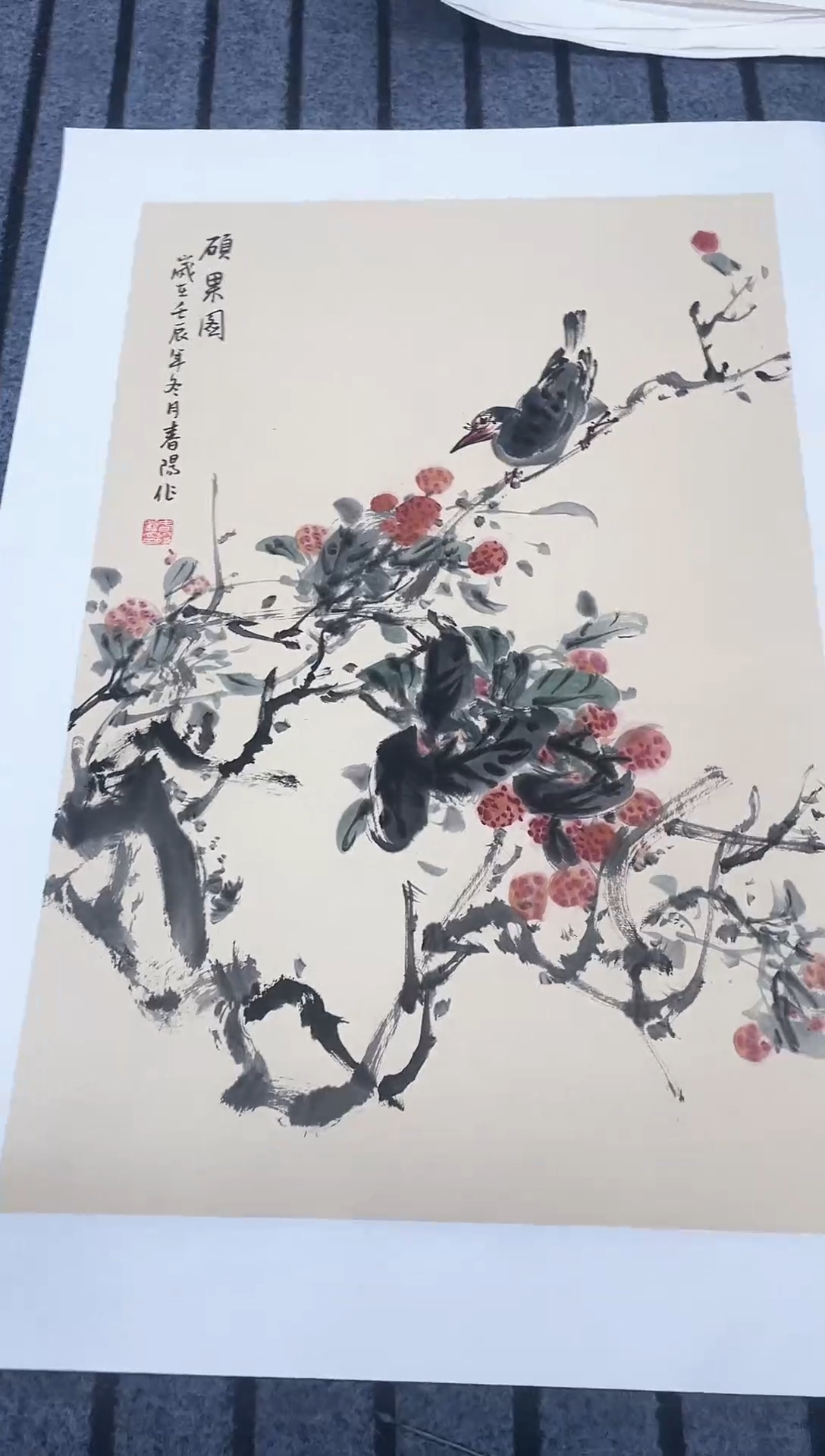 精品国画花鸟作品