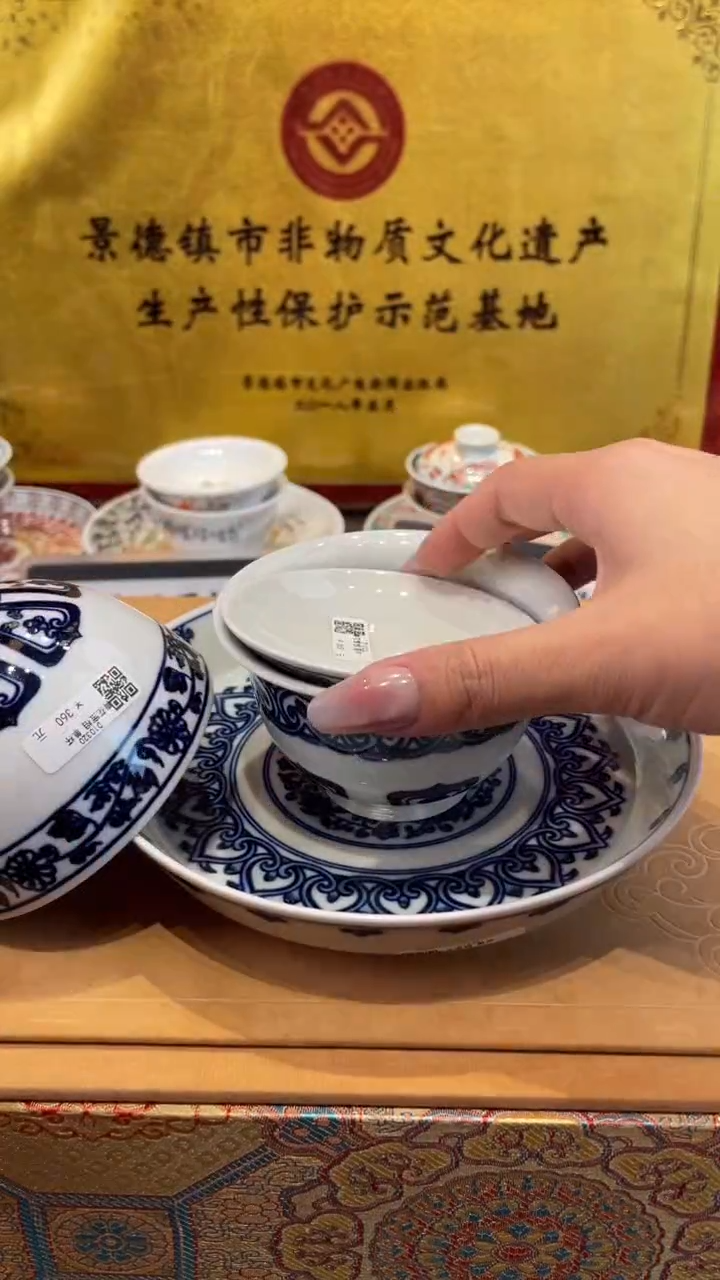 杯子瓷s****r景德镇手工手绘陶瓷