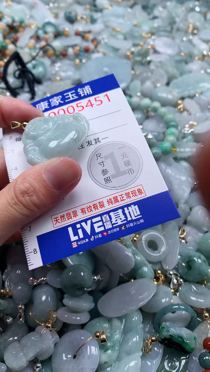 翡翠未镶嵌吊坠(不含链)5451