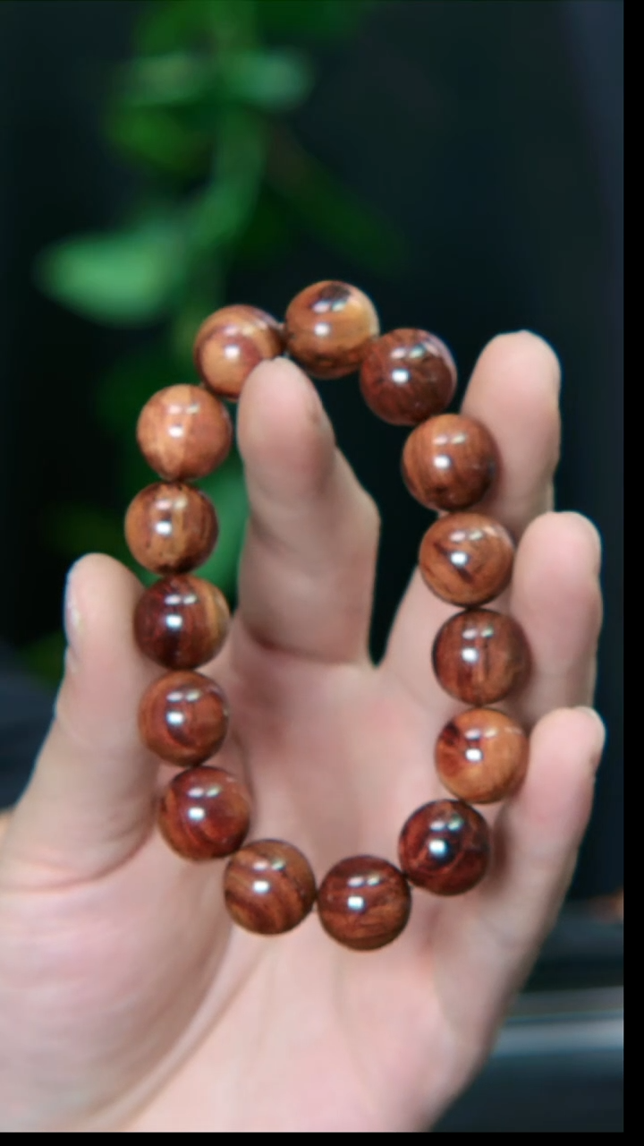 【闪购商品】黄花梨/降香黄檀手串/手链海南黄花梨老油梨1.5