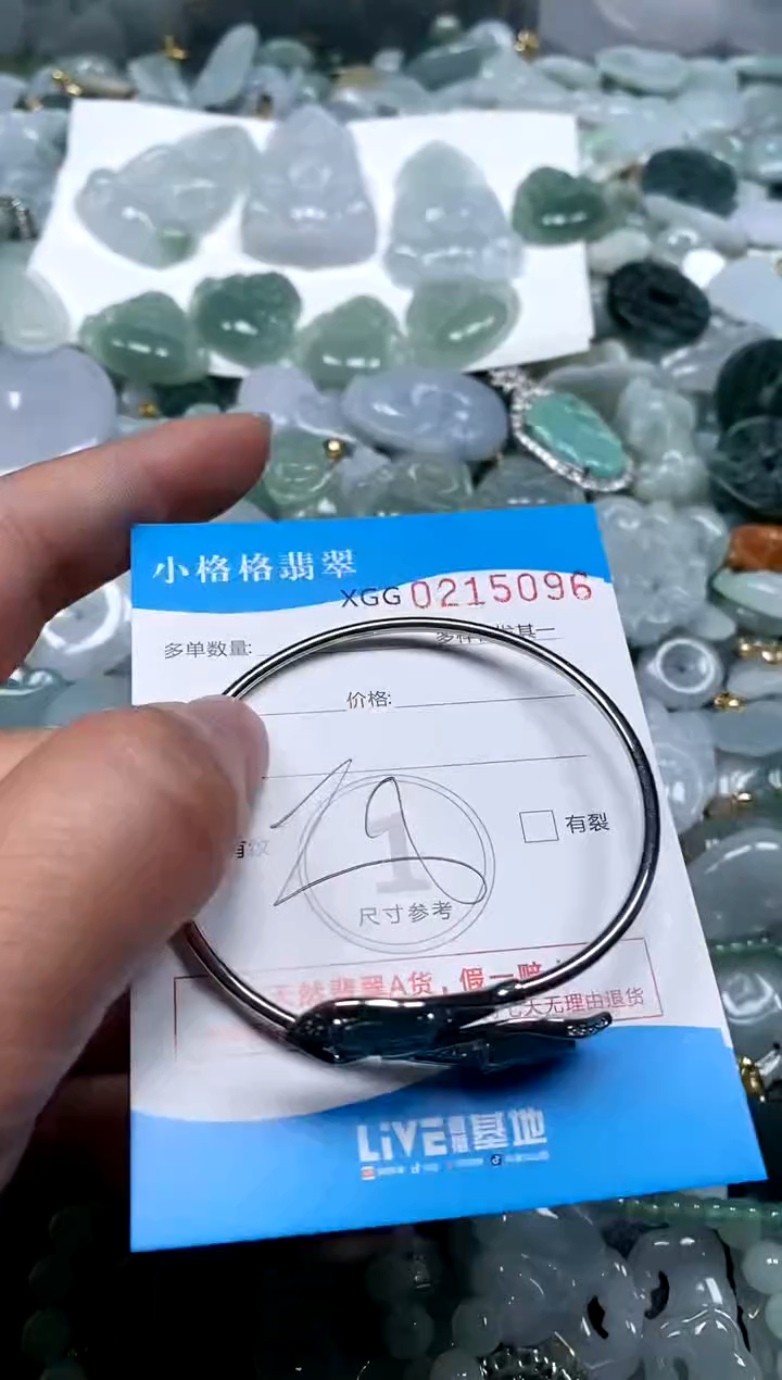 【闪购商品】翡翠颈饰未镶嵌闪购商品021509686