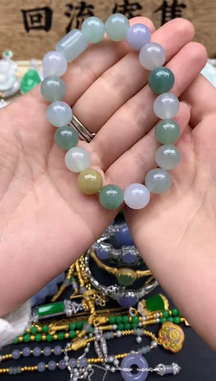 【闪购商品】翡翠手串未镶嵌348-中国好珍宝